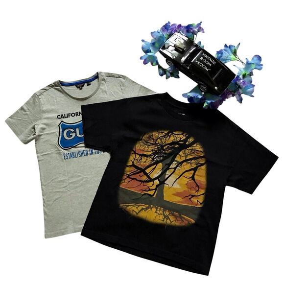 Kreative Content Other - Guess and Kreative Content NWOT Short Sleeves Shirt Bundle Boys M (12)